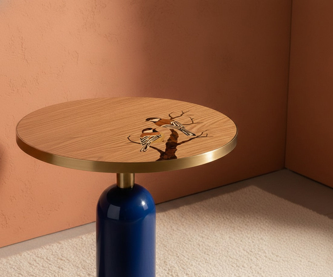 The Heritage Pedestal | Marquetry Edition