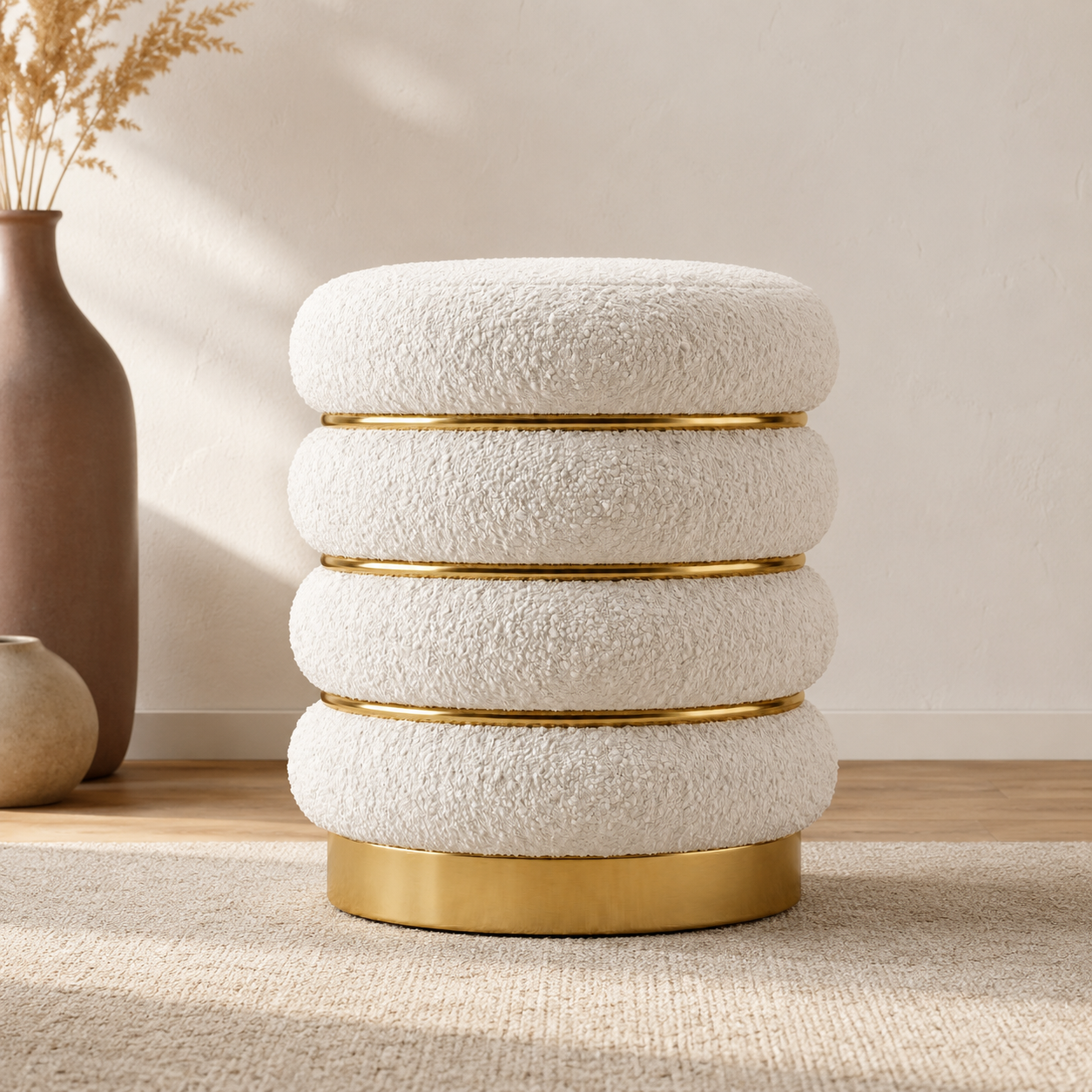 The Bangle Pouf | Signature Stack Edition
