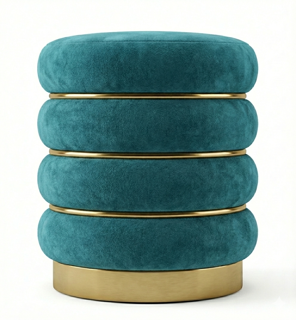 The Bangle Pouf | Signature Stack Edition