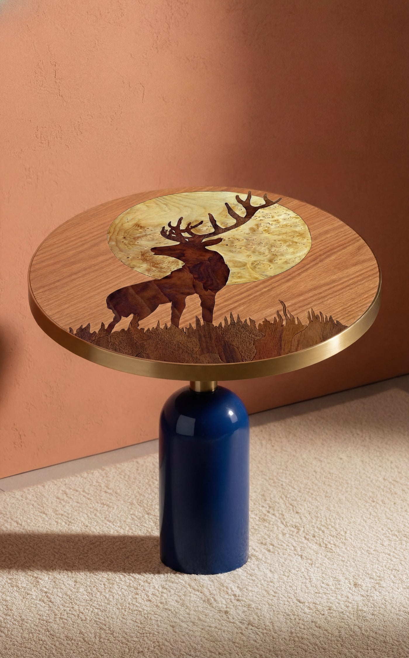 The Heritage Pedestal | Marquetry Edition